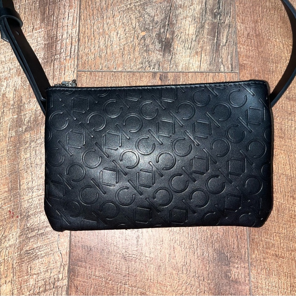 black calvin klein purse